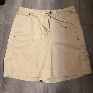 Lauren Ralph Lauren Tan Utility Pocket Skort